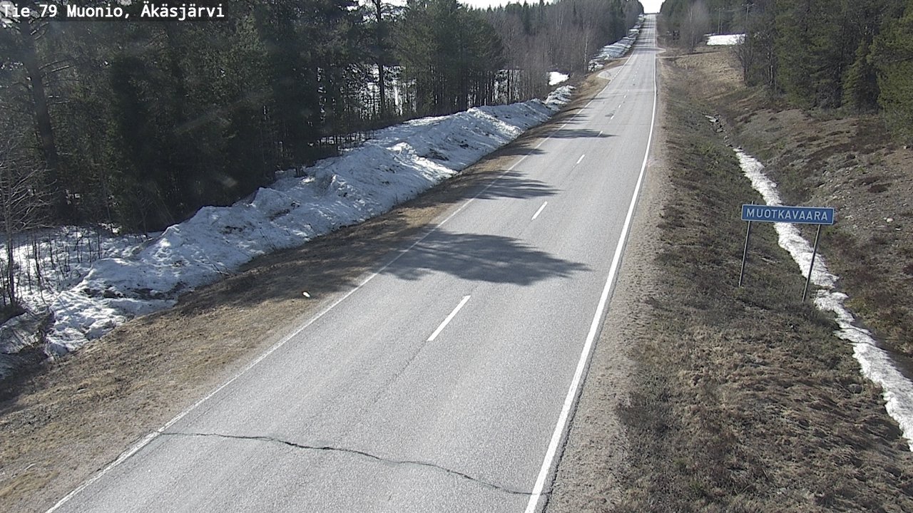 Kelikamerat Kuva Tie 79 Muonio, Äkäsjärvi, Muonio, Lappi