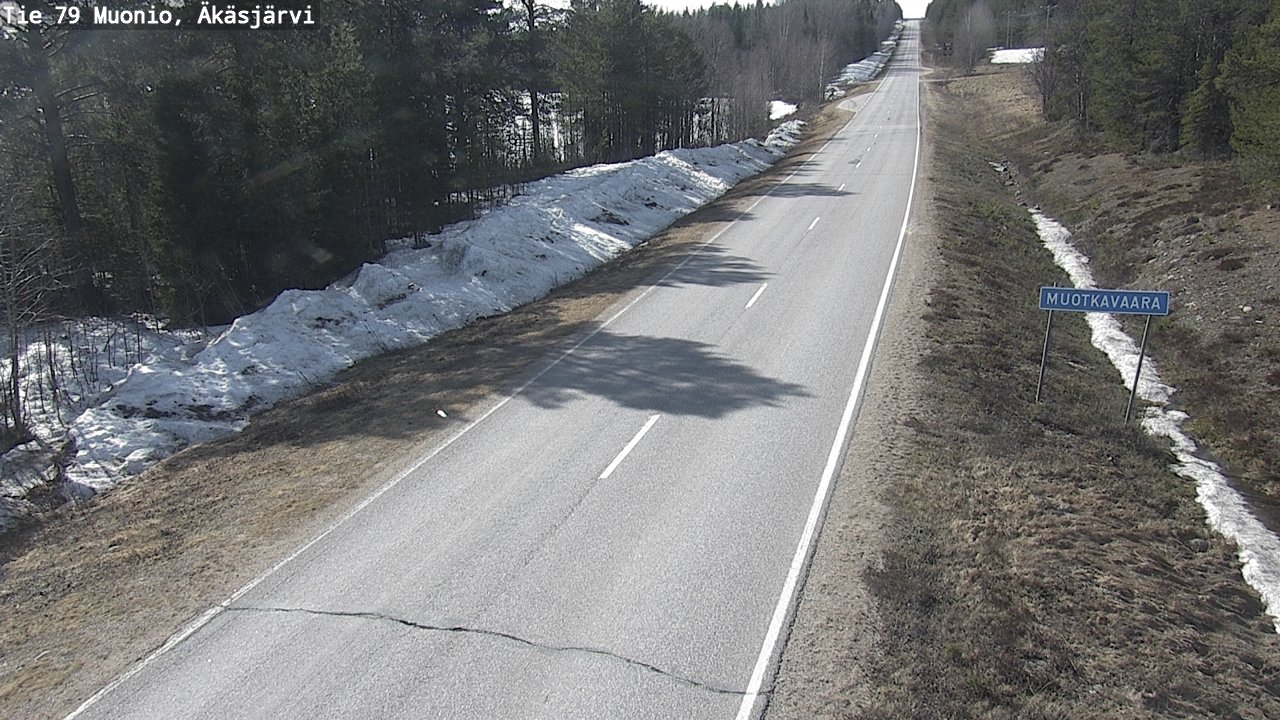 Kelikamerat Kuva Tie 79 Muonio, Äkäsjärvi, Muonio, Lappi