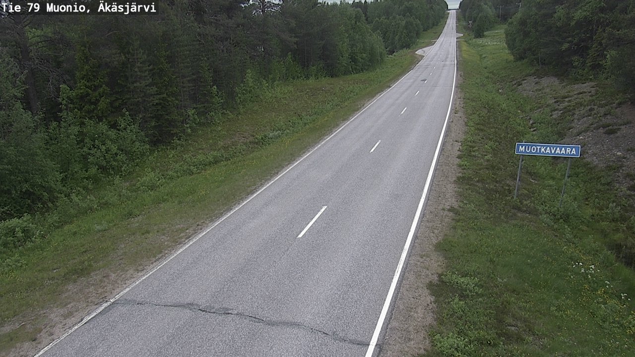 Kelikamerat Kuva Tie 79 Muonio, Äkäsjärvi, Muonio, Lappi