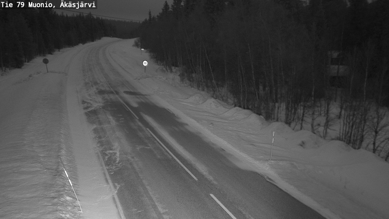 Kelikamerat Kuva Tie 79 Muonio, Äkäsjärvi, Muonio, Lappi