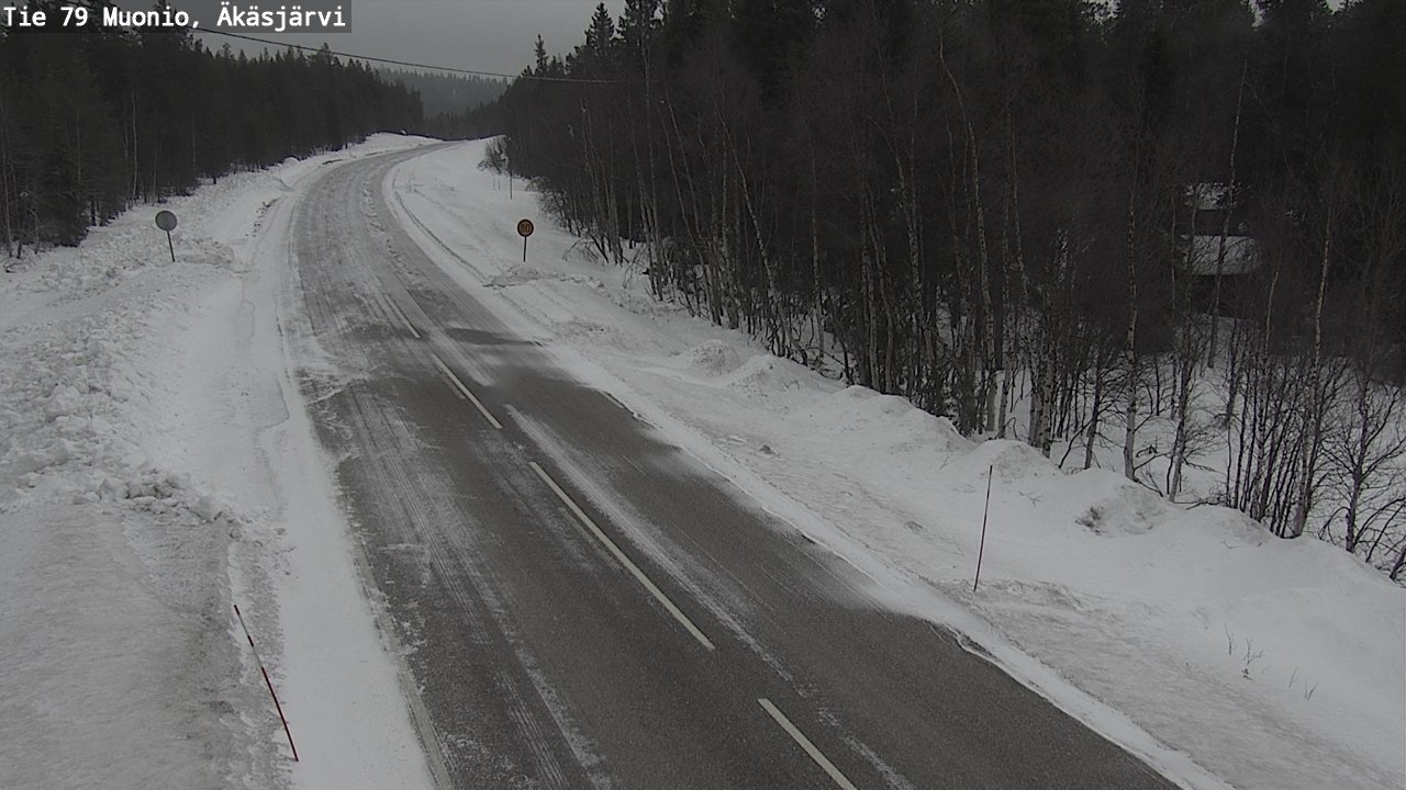 Kelikamerat Kuva Tie 79 Muonio, Äkäsjärvi, Muonio, Lappi