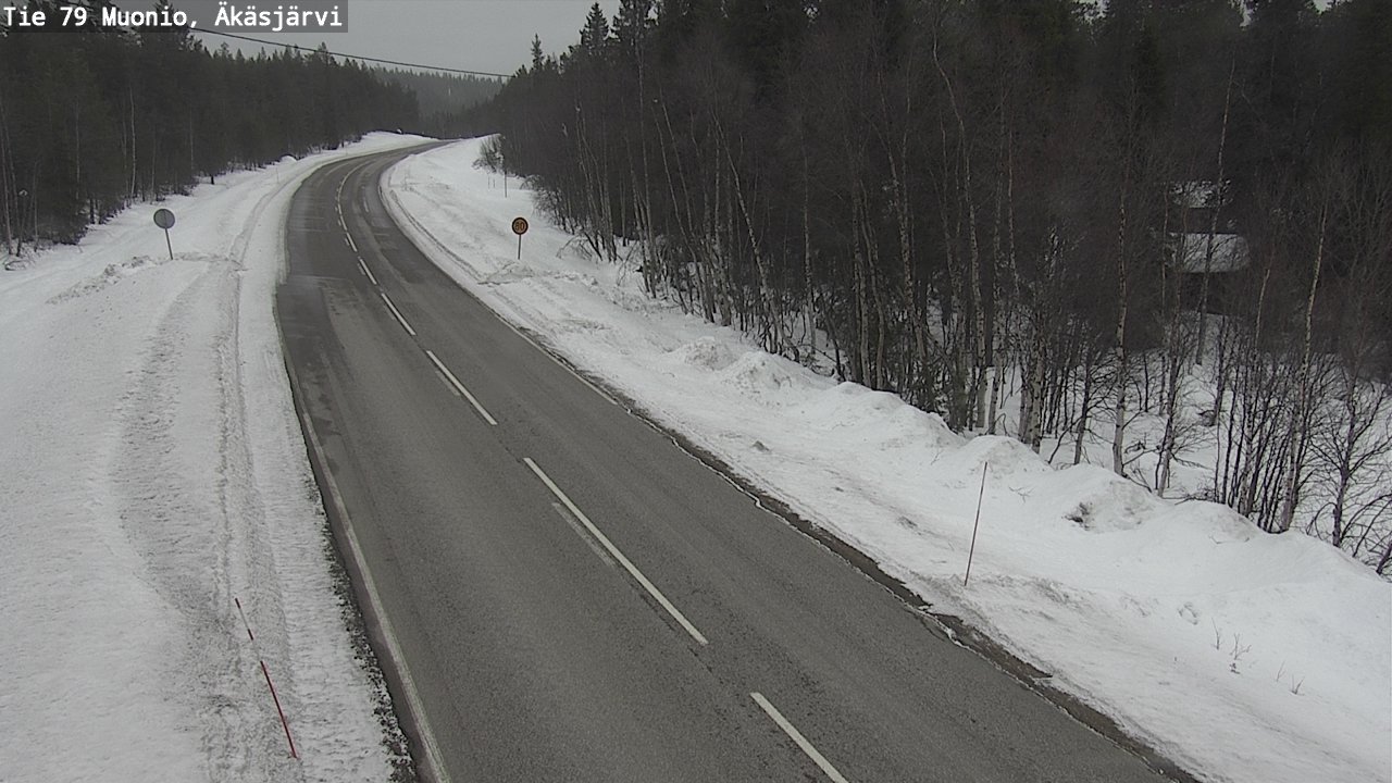 Kelikamerat Kuva Tie 79 Muonio, Äkäsjärvi, Muonio, Lappi