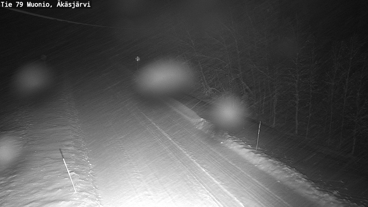Weather Camera Image Väg 79 Muonio, Äkäsjärvi, Muonio, Lappi