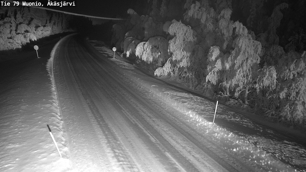 Kelikamerat Kuva Tie 79 Muonio, Äkäsjärvi, Muonio, Lappi
