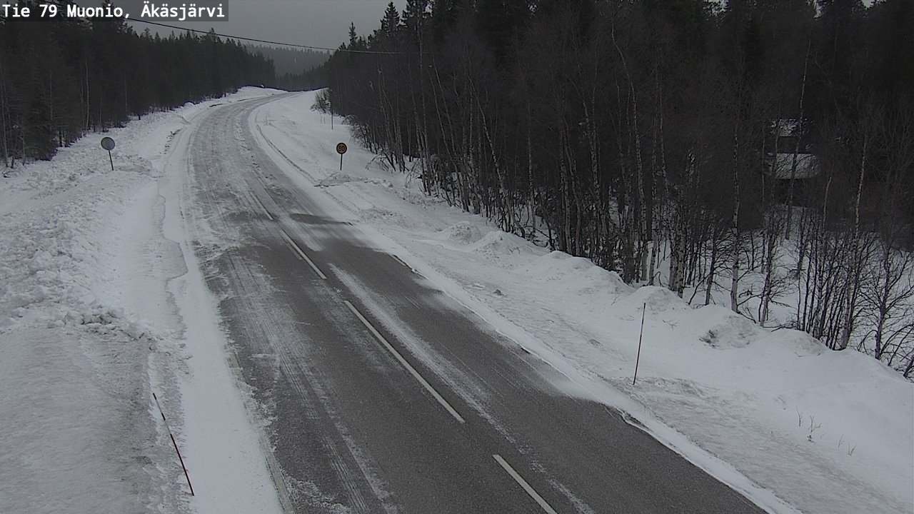 Kelikamerat Kuva Tie 79 Muonio, Äkäsjärvi, Muonio, Lappi