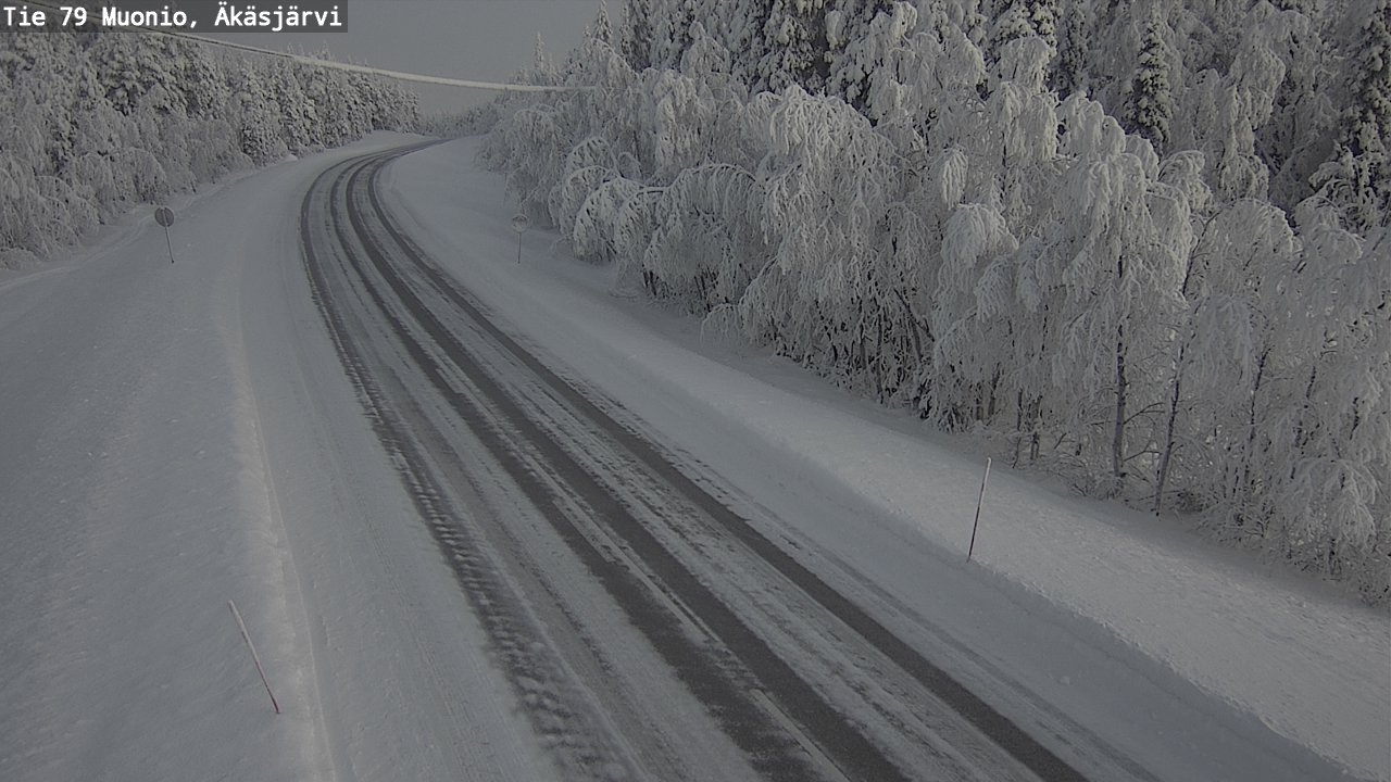 Kelikamerat Kuva Tie 79 Muonio, Äkäsjärvi, Muonio, Lappi