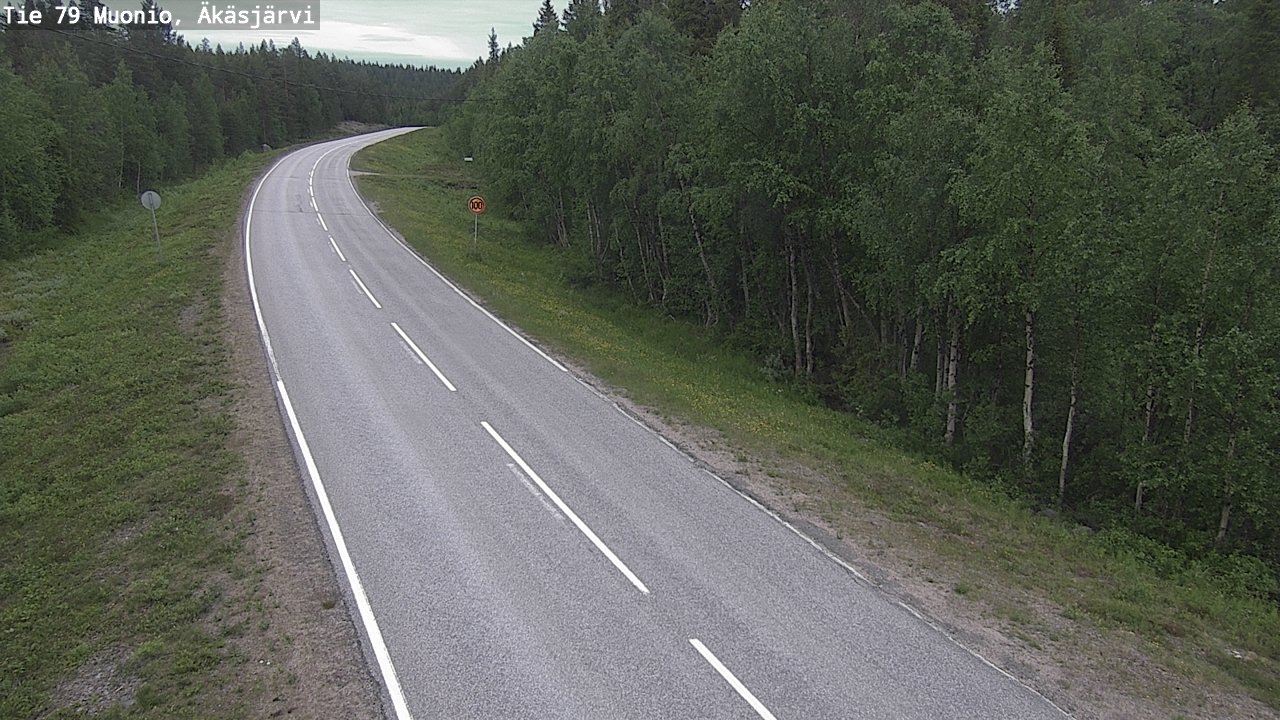 Kelikamerat Kuva Tie 79 Muonio, Äkäsjärvi, Muonio, Lappi