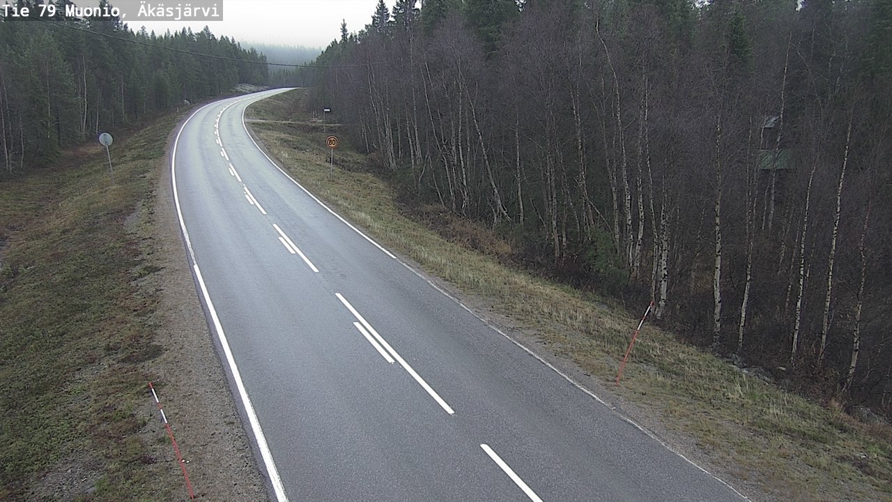 Kelikamerat Kuva Tie 79 Muonio, Äkäsjärvi, Muonio, Lappi