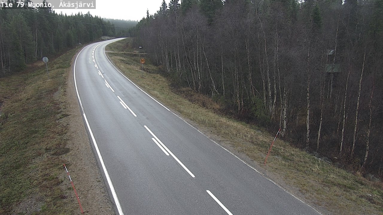 Kelikamerat Kuva Tie 79 Muonio, Äkäsjärvi, Muonio, Lappi