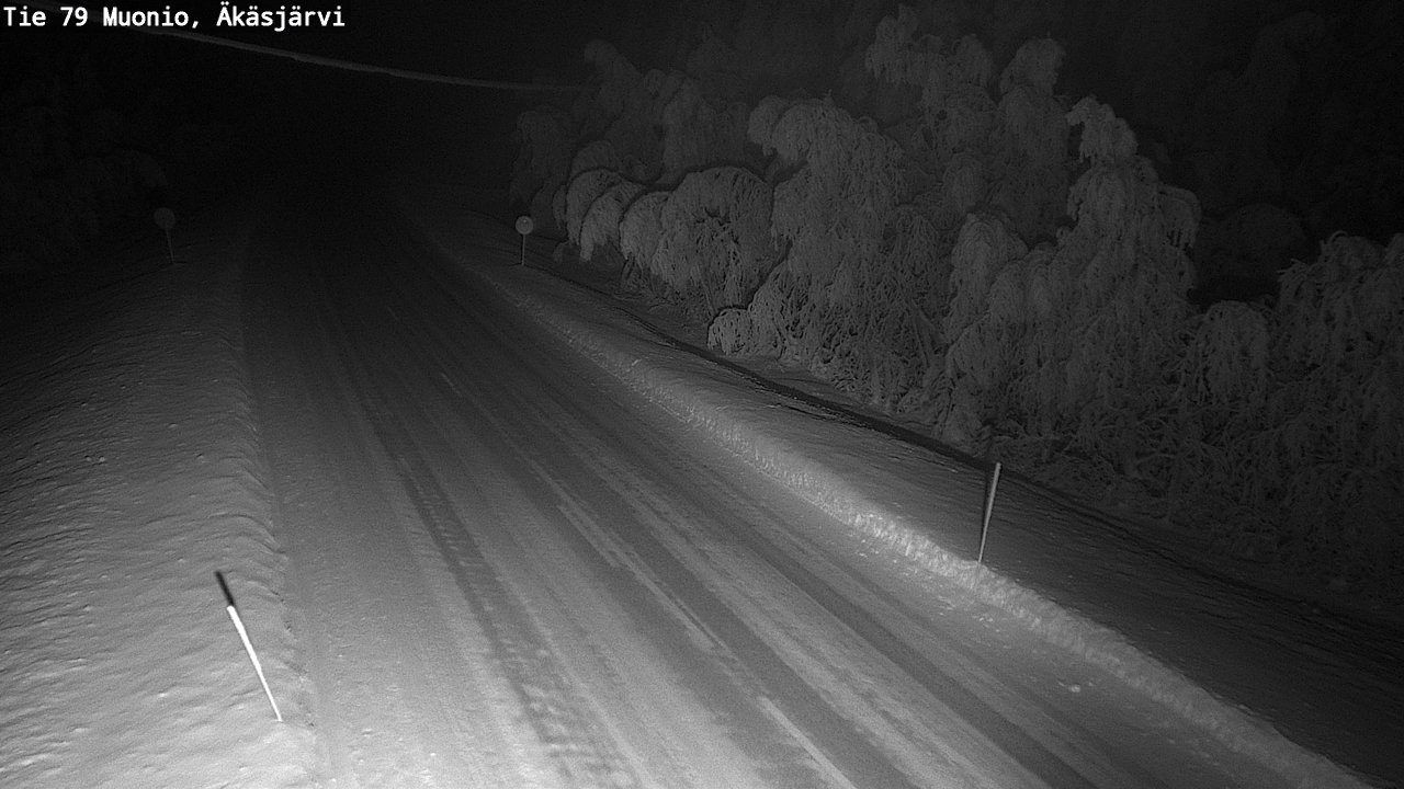 Kelikamerat Kuva Tie 79 Muonio, Äkäsjärvi, Muonio, Lappi