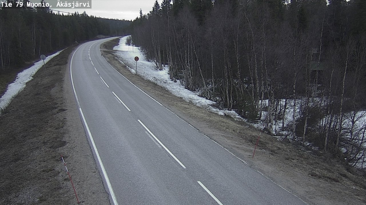 Kelikamerat Kuva Tie 79 Muonio, Äkäsjärvi, Muonio, Lappi