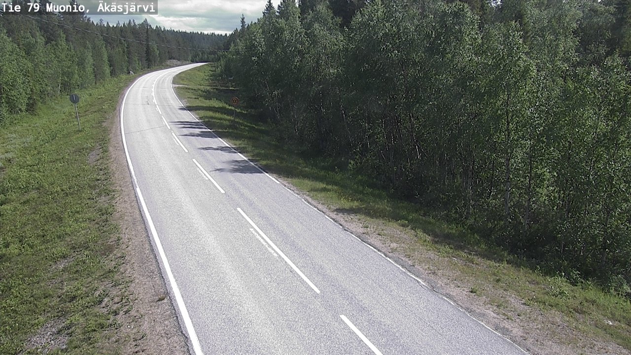 Kelikamerat Kuva Tie 79 Muonio, Äkäsjärvi, Muonio, Lappi