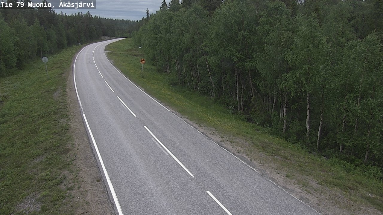 Kelikamerat Kuva Tie 79 Muonio, Äkäsjärvi, Muonio, Lappi