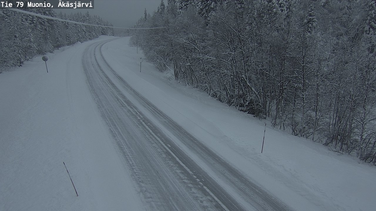 Kelikamerat Kuva Tie 79 Muonio, Äkäsjärvi, Muonio, Lappi