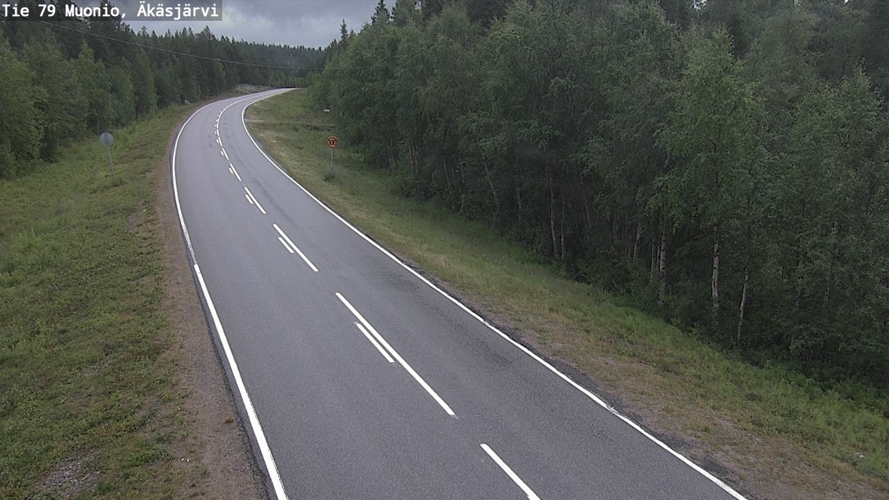 Kelikamerat Kuva Tie 79 Muonio, Äkäsjärvi, Muonio, Lappi