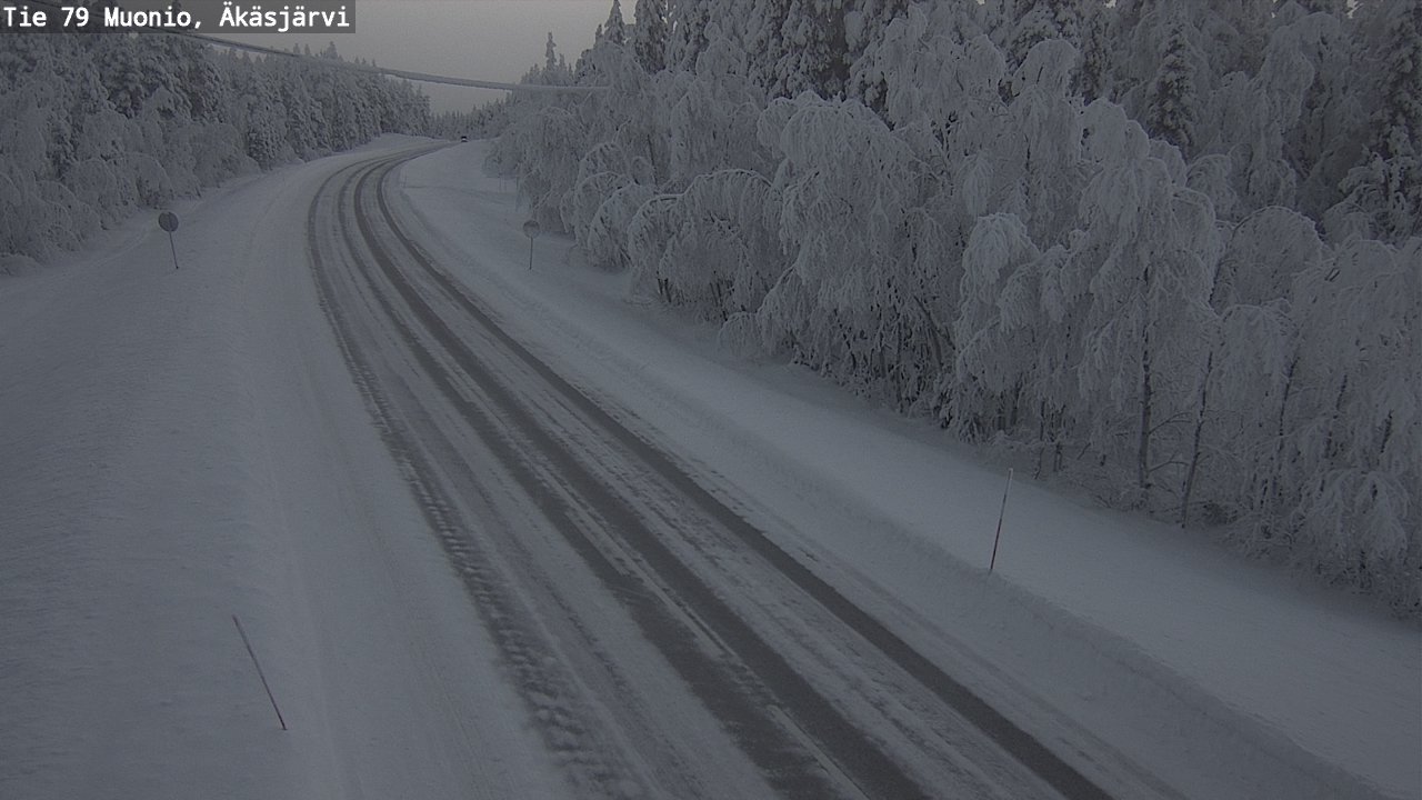 Kelikamerat Kuva Tie 79 Muonio, Äkäsjärvi, Muonio, Lappi