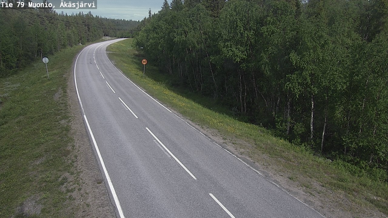 Kelikamerat Kuva Tie 79 Muonio, Äkäsjärvi, Muonio, Lappi