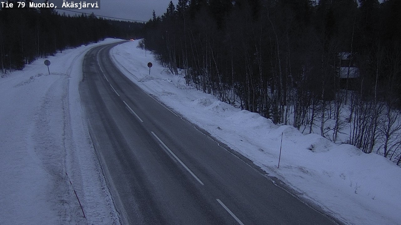 Kelikamerat Kuva Tie 79 Muonio, Äkäsjärvi, Muonio, Lappi