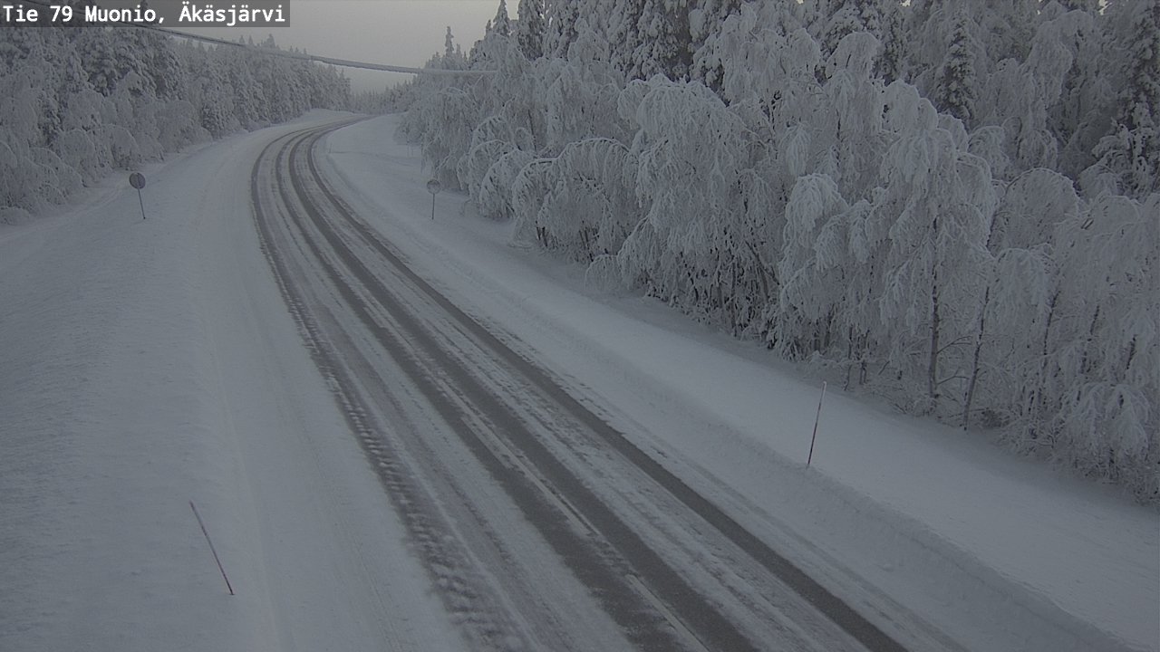 Kelikamerat Kuva Tie 79 Muonio, Äkäsjärvi, Muonio, Lappi