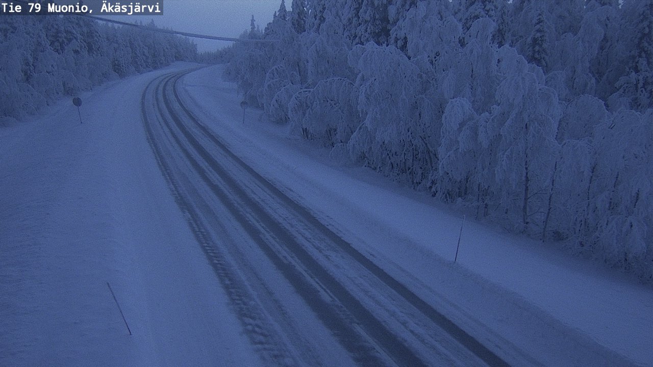Kelikamerat Kuva Tie 79 Muonio, Äkäsjärvi, Muonio, Lappi