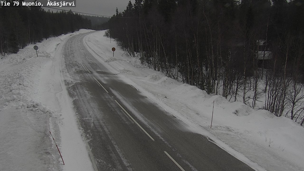 Kelikamerat Kuva Tie 79 Muonio, Äkäsjärvi, Muonio, Lappi