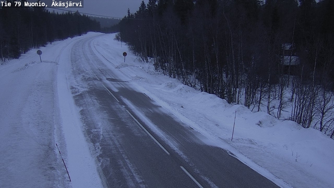 Kelikamerat Kuva Tie 79 Muonio, Äkäsjärvi, Muonio, Lappi