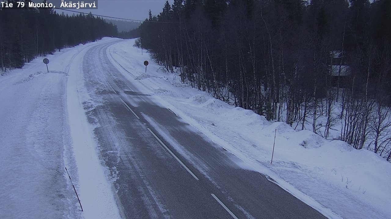 Kelikamerat Kuva Tie 79 Muonio, Äkäsjärvi, Muonio, Lappi