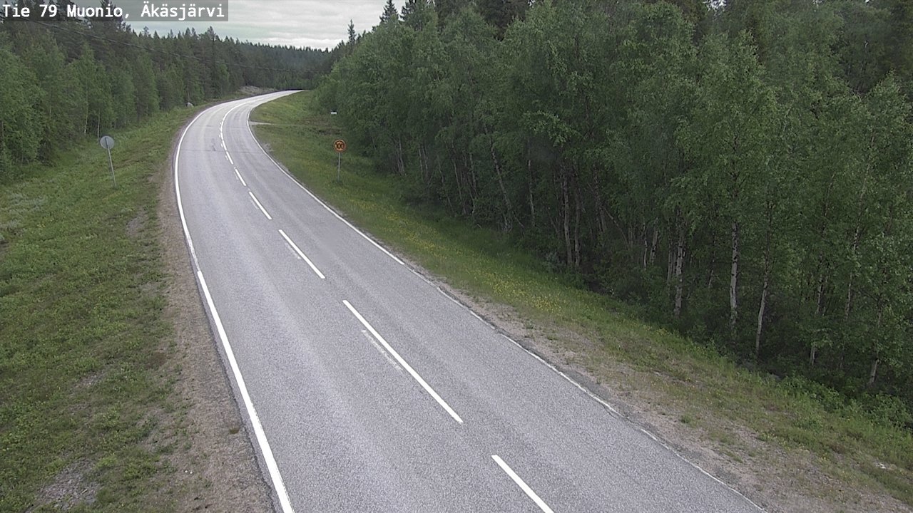 Kelikamerat Kuva Tie 79 Muonio, Äkäsjärvi, Muonio, Lappi