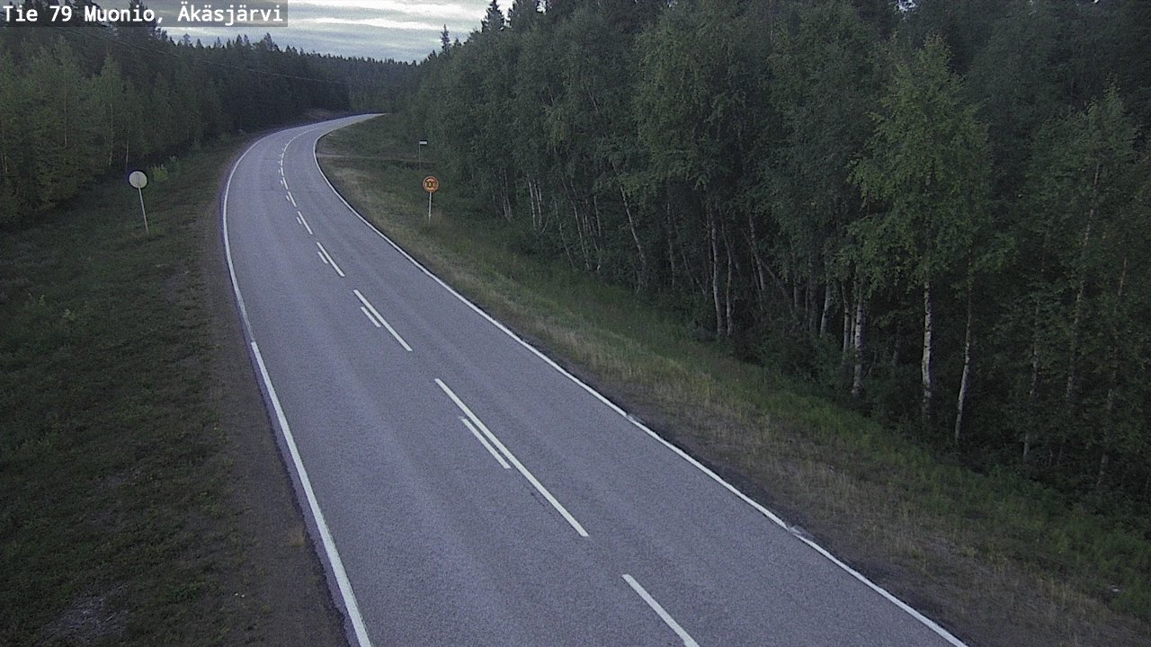 Kelikamerat Kuva Tie 79 Muonio, Äkäsjärvi, Muonio, Lappi