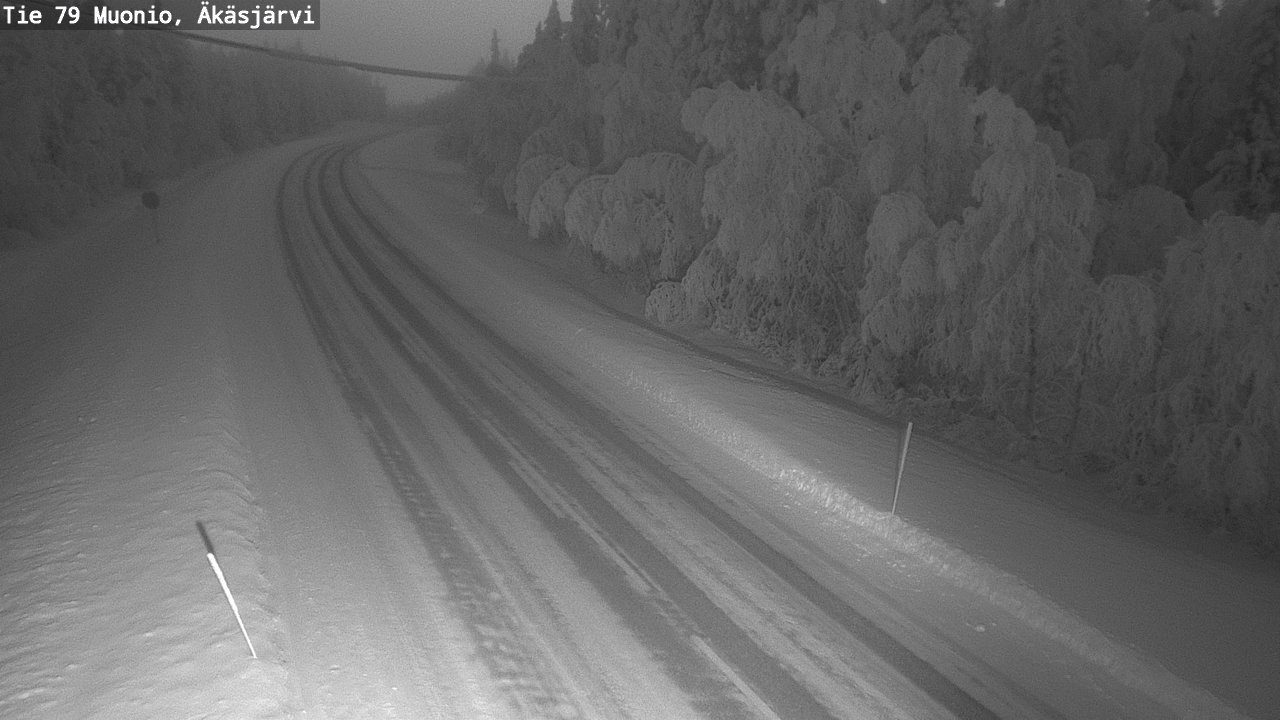 Kelikamerat Kuva Tie 79 Muonio, Äkäsjärvi, Muonio, Lappi