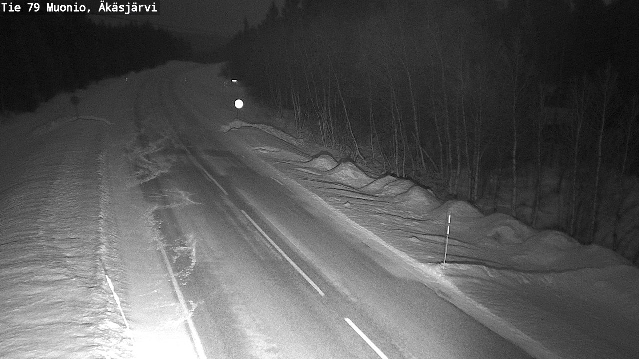 Kelikamerat Kuva Tie 79 Muonio, Äkäsjärvi, Muonio, Lappi