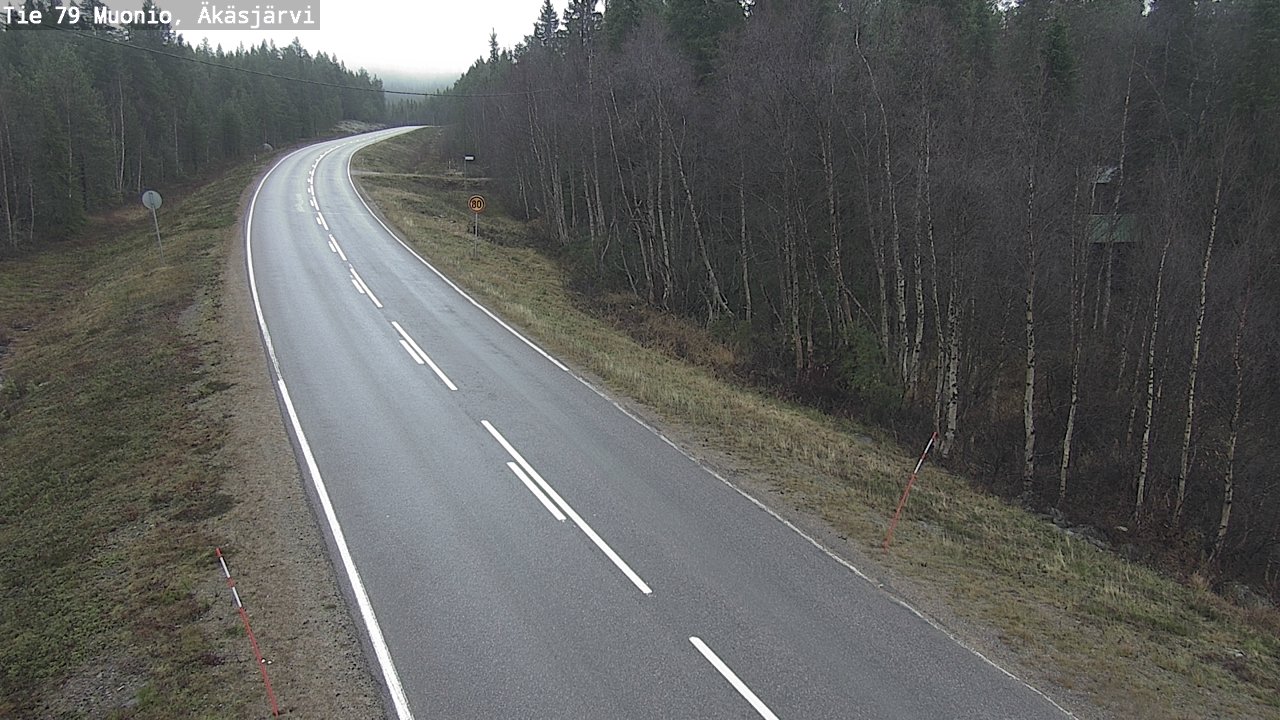 Kelikamerat Kuva Tie 79 Muonio, Äkäsjärvi, Muonio, Lappi