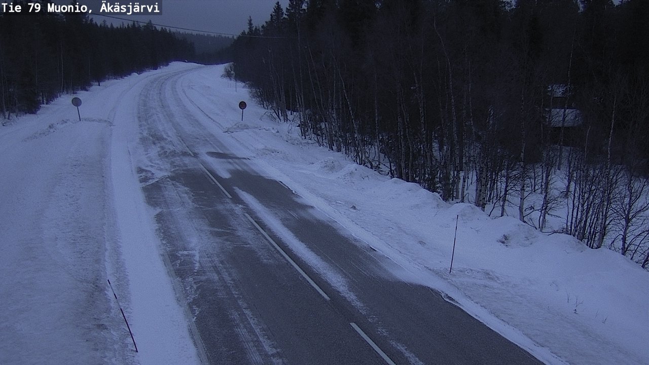 Kelikamerat Kuva Tie 79 Muonio, Äkäsjärvi, Muonio, Lappi