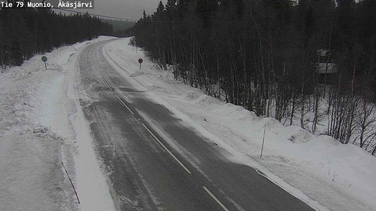 Kelikamerat Kuva Tie 79 Muonio, Äkäsjärvi, Muonio, Lappi