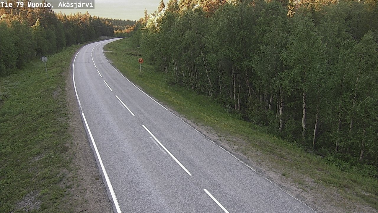Kelikamerat Kuva Tie 79 Muonio, Äkäsjärvi, Muonio, Lappi