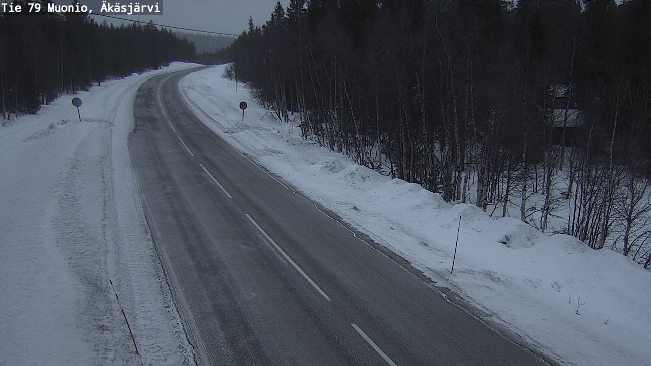 Kelikamerat Kuva Tie 79 Muonio, Äkäsjärvi, Muonio, Lappi
