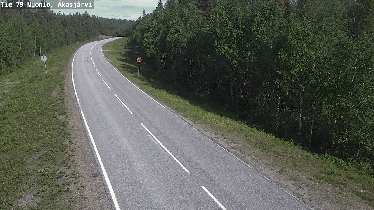 Kelikamerat Kuva Tie 79 Muonio, Äkäsjärvi, Muonio, Lappi