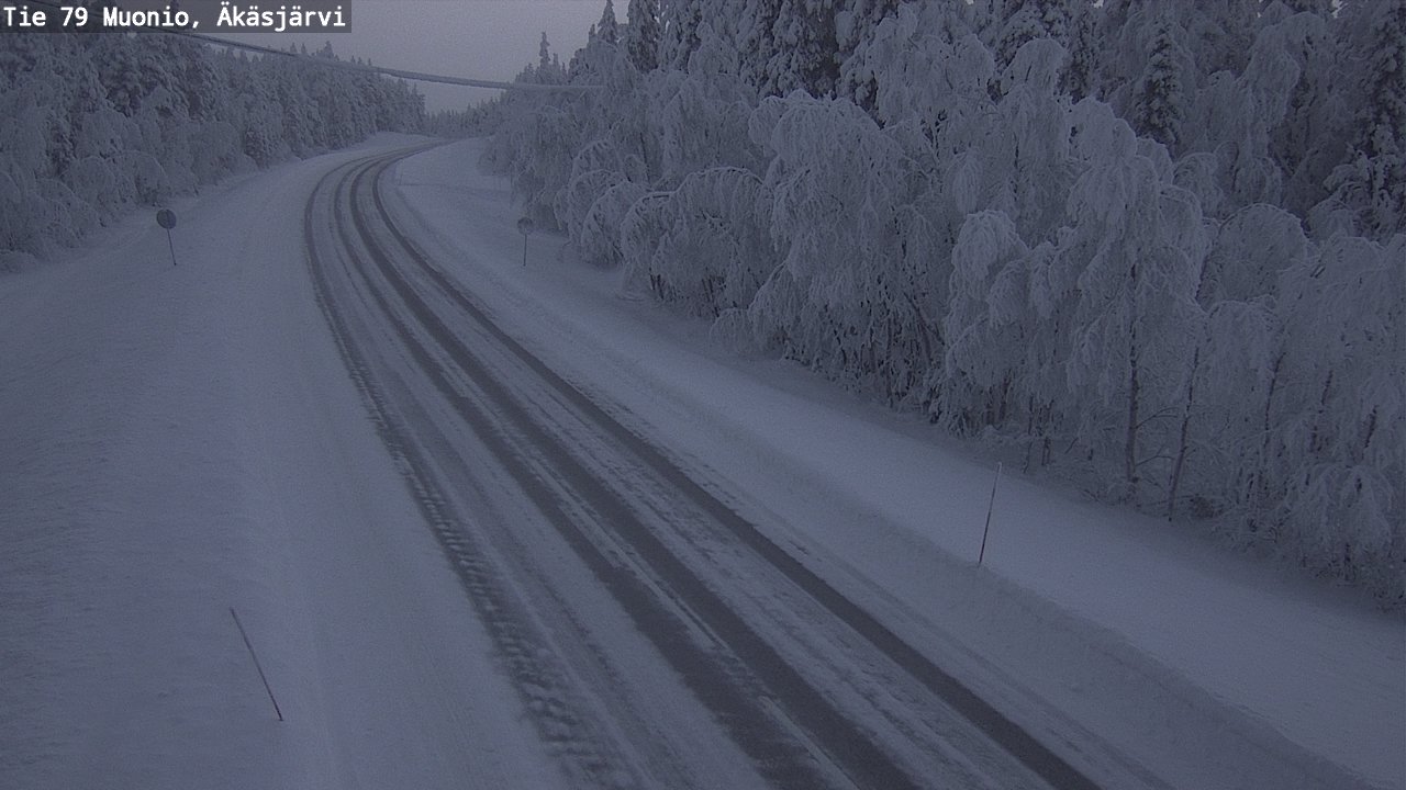 Kelikamerat Kuva Tie 79 Muonio, Äkäsjärvi, Muonio, Lappi