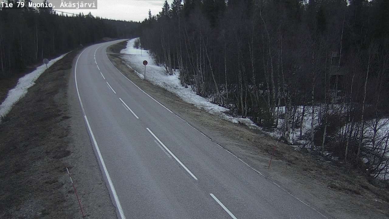 Kelikamerat Kuva Tie 79 Muonio, Äkäsjärvi, Muonio, Lappi