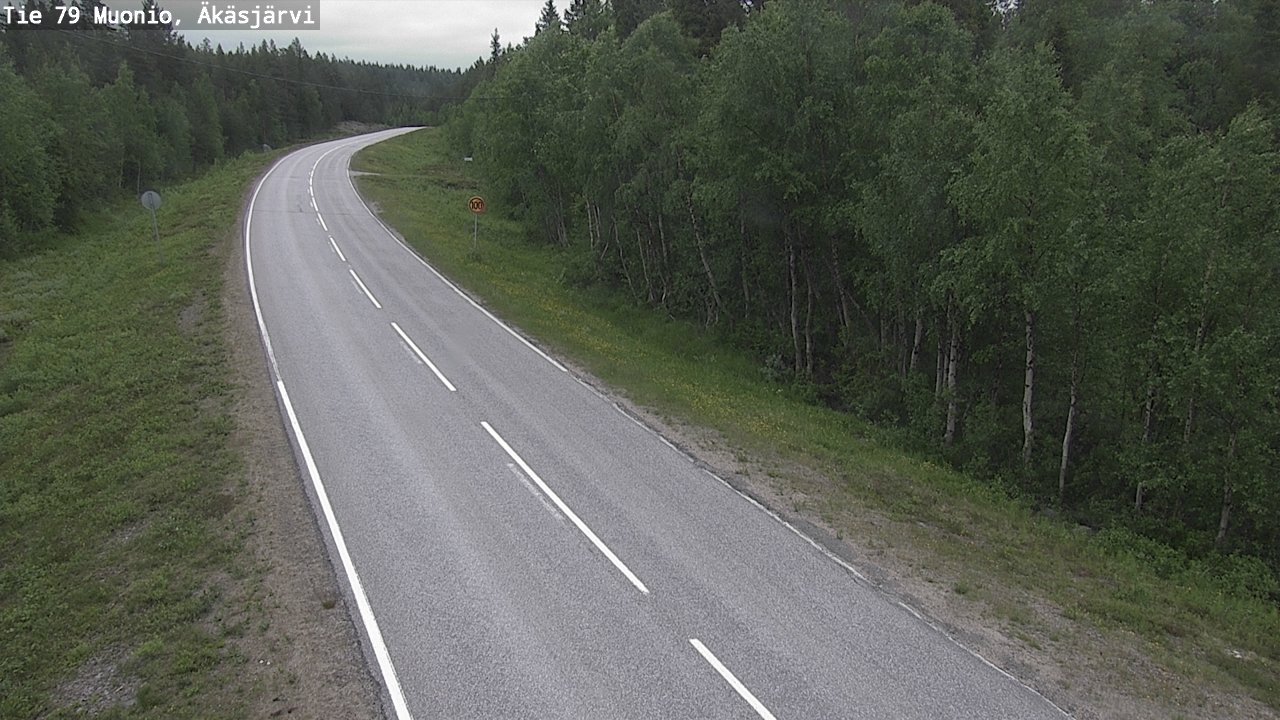 Kelikamerat Kuva Tie 79 Muonio, Äkäsjärvi, Muonio, Lappi