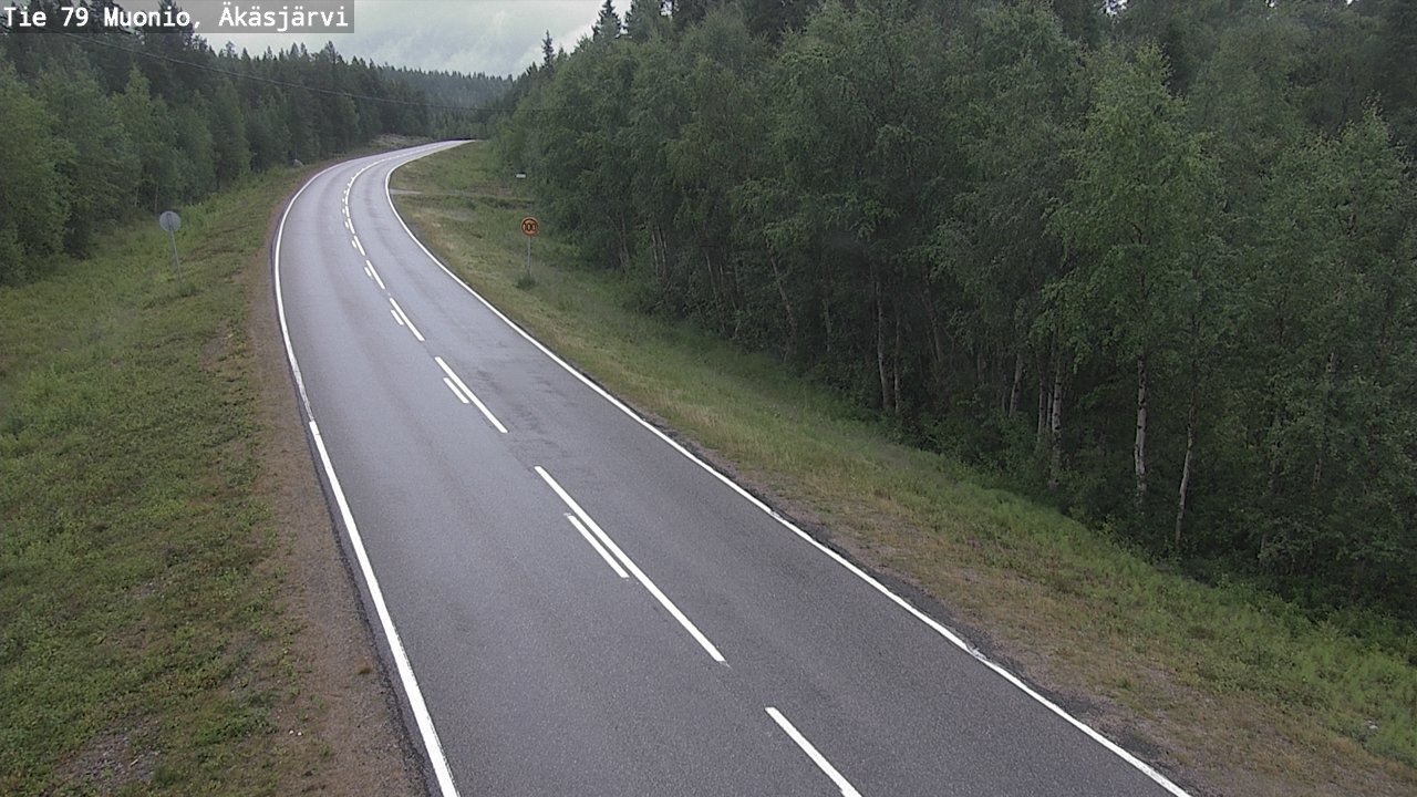 Kelikamerat Kuva Tie 79 Muonio, Äkäsjärvi, Muonio, Lappi