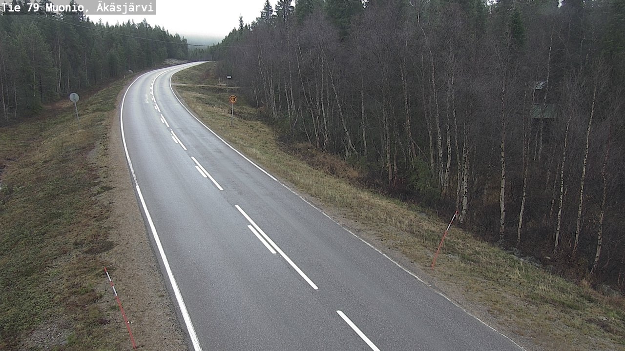 Kelikamerat Kuva Tie 79 Muonio, Äkäsjärvi, Muonio, Lappi