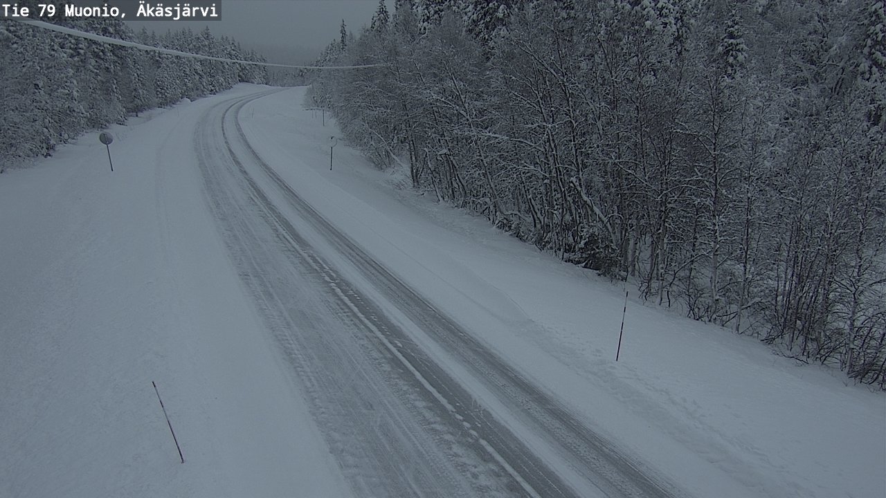 Kelikamerat Kuva Tie 79 Muonio, Äkäsjärvi, Muonio, Lappi