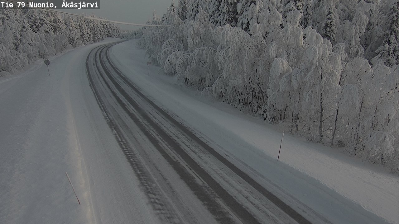 Kelikamerat Kuva Tie 79 Muonio, Äkäsjärvi, Muonio, Lappi