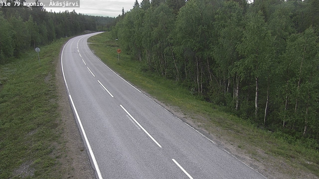 Kelikamerat Kuva Tie 79 Muonio, Äkäsjärvi, Muonio, Lappi