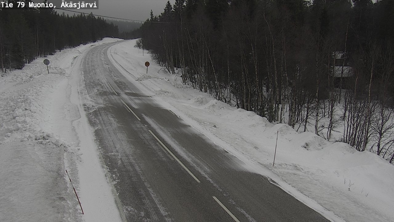 Kelikamerat Kuva Tie 79 Muonio, Äkäsjärvi, Muonio, Lappi