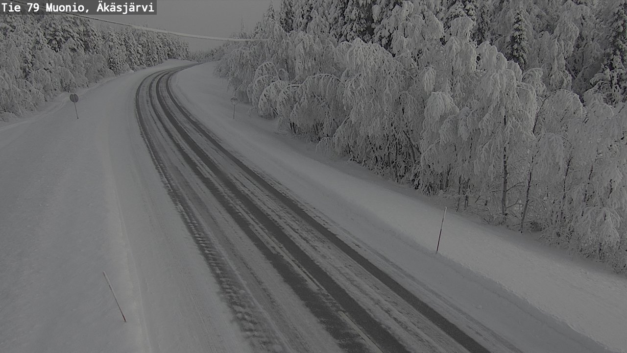Kelikamerat Kuva Tie 79 Muonio, Äkäsjärvi, Muonio, Lappi