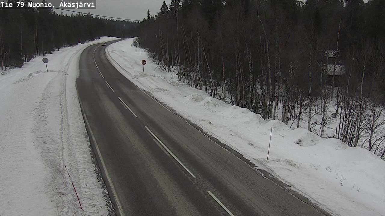 Kelikamerat Kuva Tie 79 Muonio, Äkäsjärvi, Muonio, Lappi