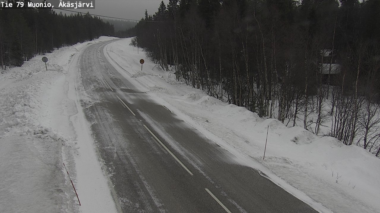 Kelikamerat Kuva Tie 79 Muonio, Äkäsjärvi, Muonio, Lappi