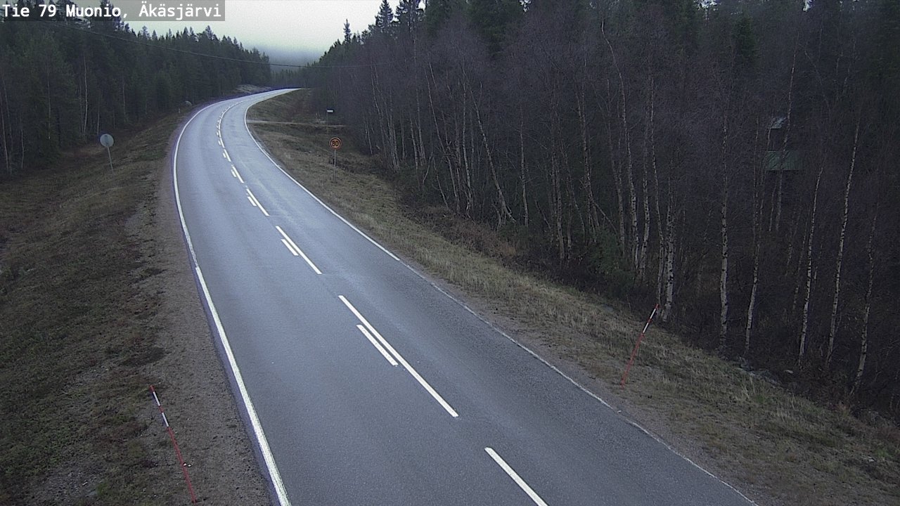 Kelikamerat Kuva Tie 79 Muonio, Äkäsjärvi, Muonio, Lappi